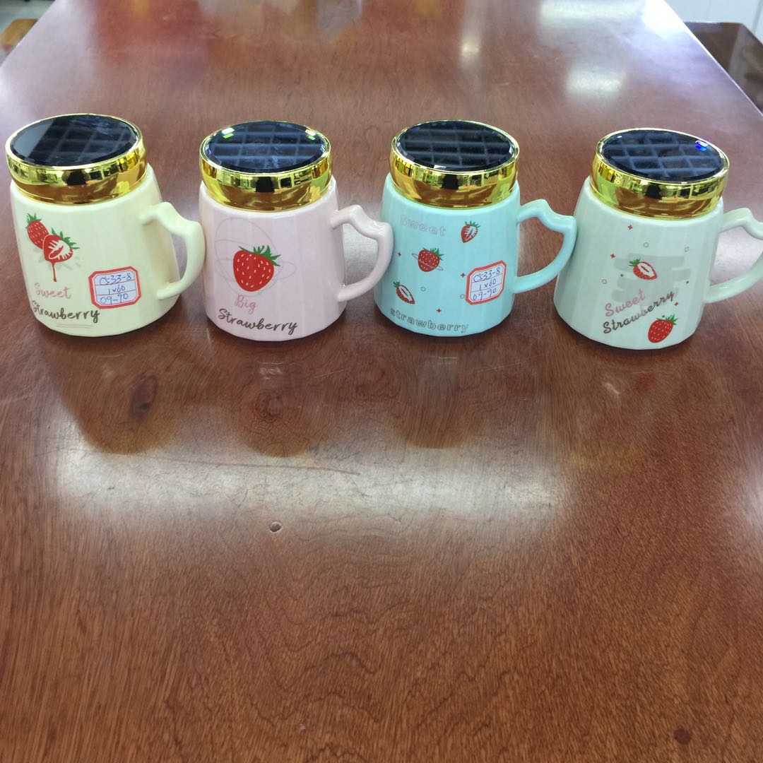 Ceramic Coffee Cup Teacup Mug Water Cup Portable Multi-Functional Water Cup Household A Minimum Of 60 A Shipment Color Mixed Retail Is Not Issued
