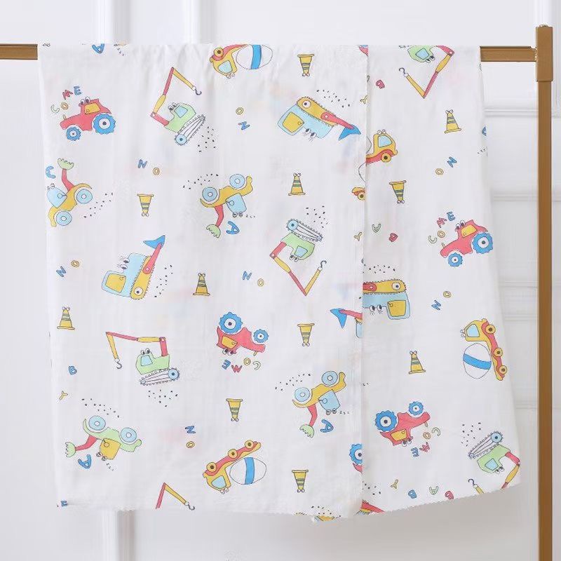 精梳双层纱布 11094婴童睡袋服装棉纱布  儿童防蚊裤家居服棉布料详情图3