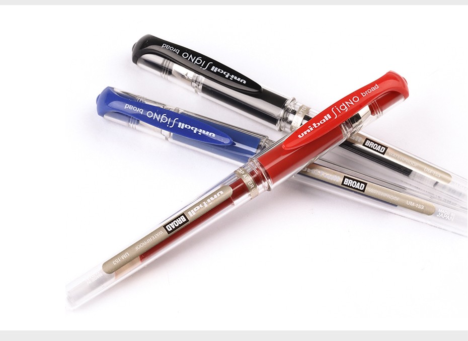 uni/三菱 UM-153走珠笔签字笔1.0mm详情图4