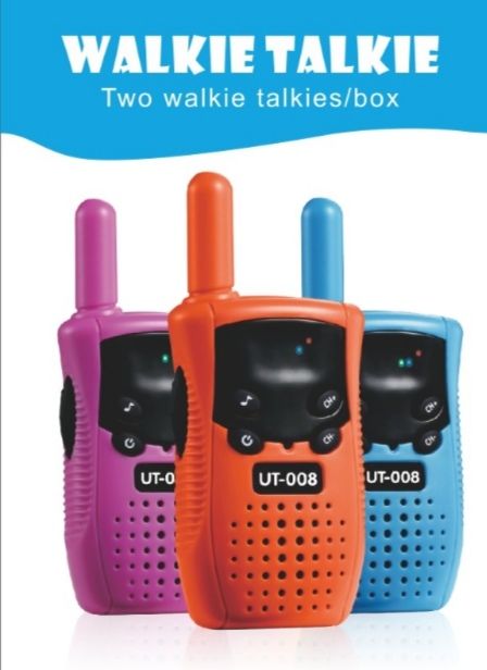 Factory direct mini children toys and gifts restaurant outdoor caravan warehouse entertainment place wireless walkie-talkie Specification drawing