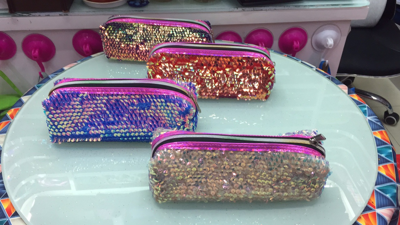 Glitter pen case 5
