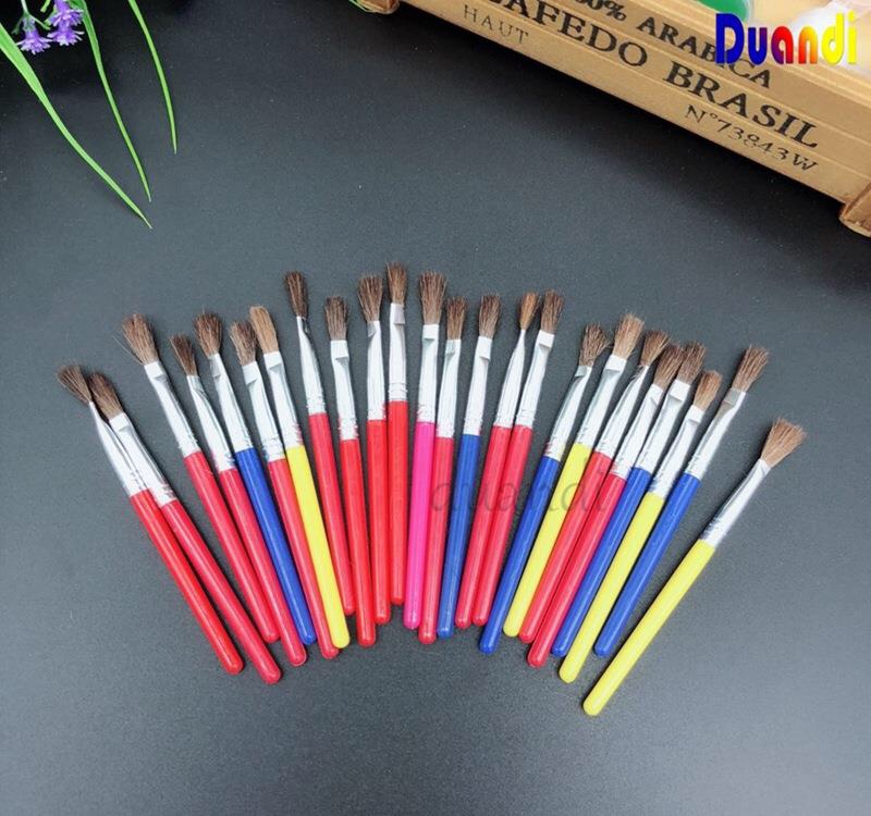 本厂专业生产高中档油画笔，数字油画笔，儿童绘画笔刷，颜料笔刷，可定制详情图15