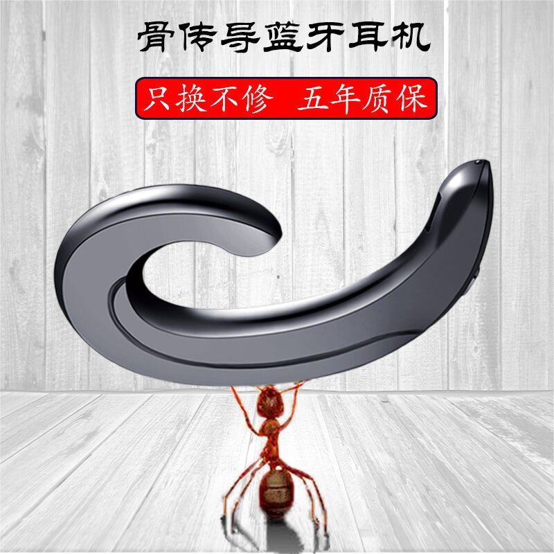 Bone conduction Bluetooth headset 5.0 stereo wireless sports Headset Earpiece