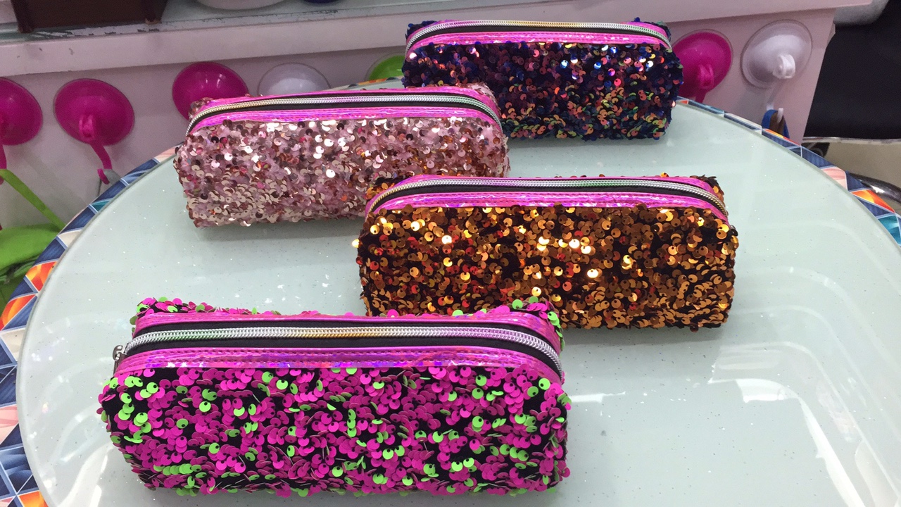 Glitter pen case 4