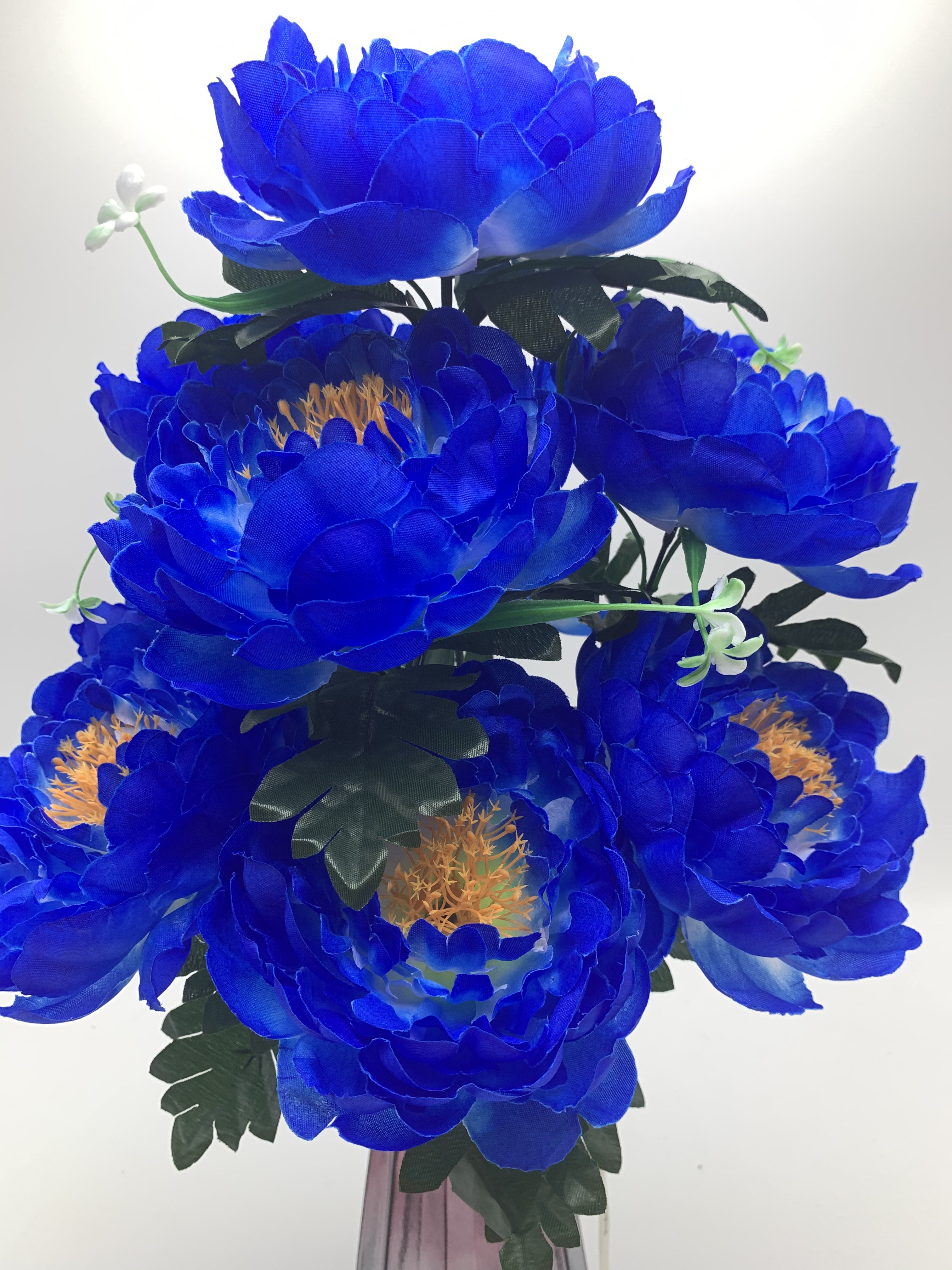 Nine auspicious peonies details Picture