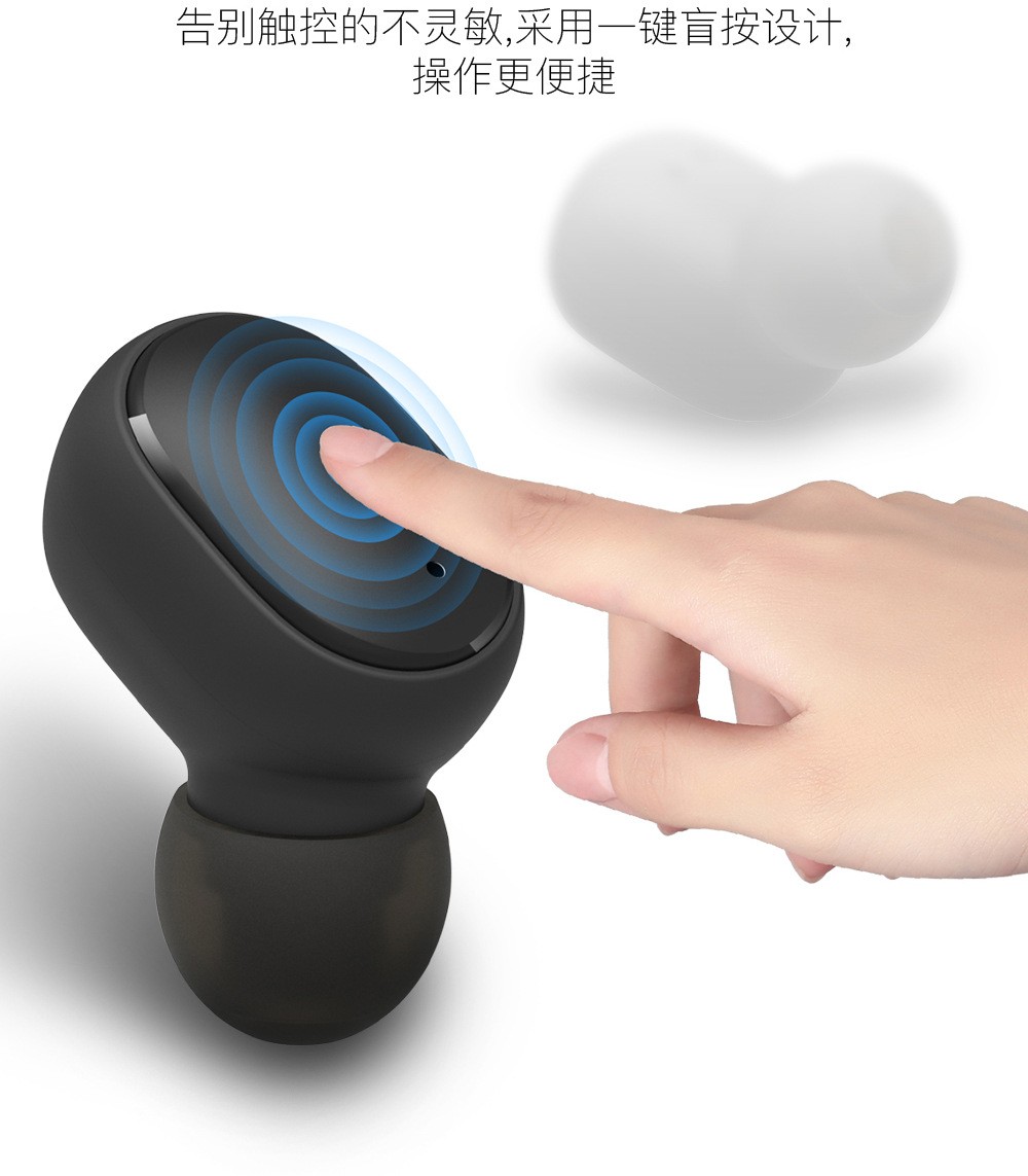 爆款A6S A6X A6L E6S M1 TWS蓝牙耳机无线马卡龙数显蓝牙耳机详情图11