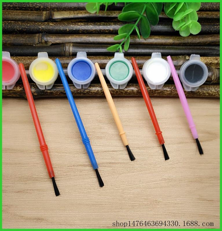 本厂专业生产高中档油画笔，数字油画笔，儿童绘画笔刷，颜料笔刷，可定制详情图10