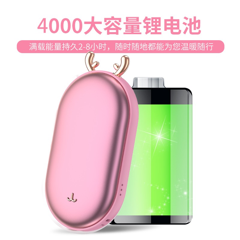 暖手宝充电宝迷你可爱两用二合一USB学生ins随身便携自发热暖宝宝详情图2