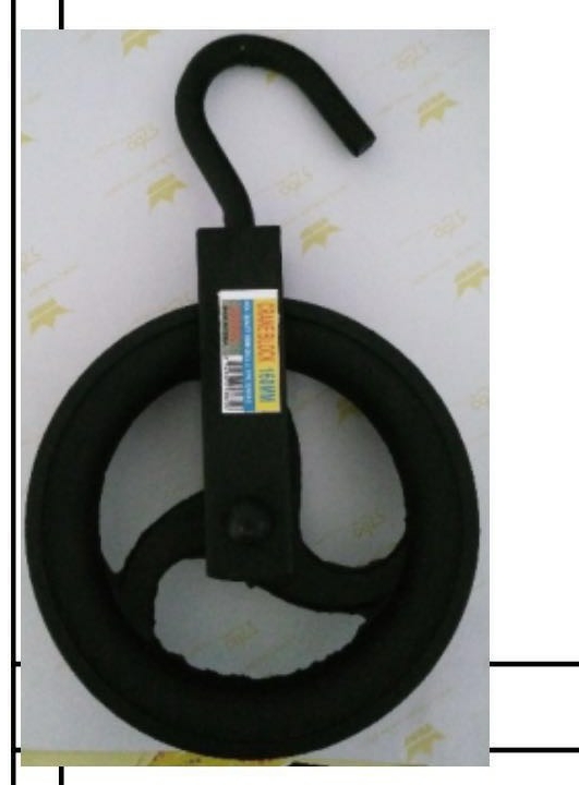 滑轮黑色滑轮滑车起重工具