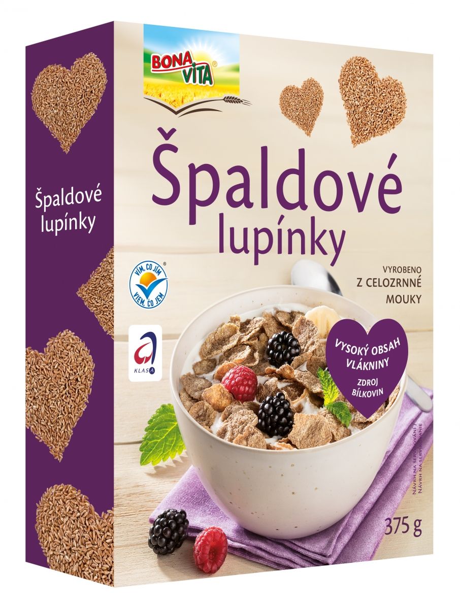 捷克进口波纳维塔BonaVita大麦脆香麦片375g