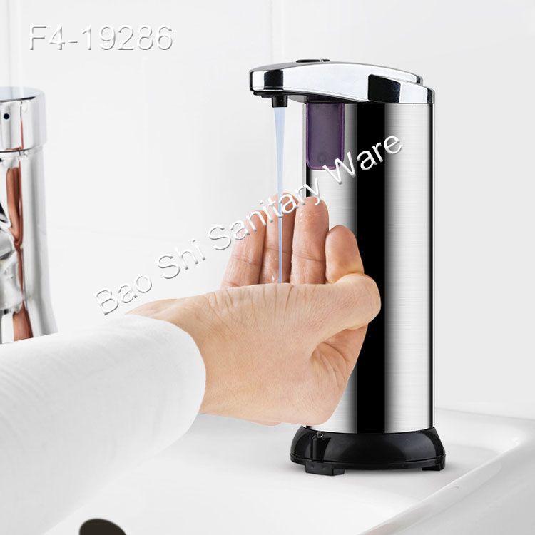 自动感应皂液器 智能免接触洗手机 不锈钢净手器 洗手液机