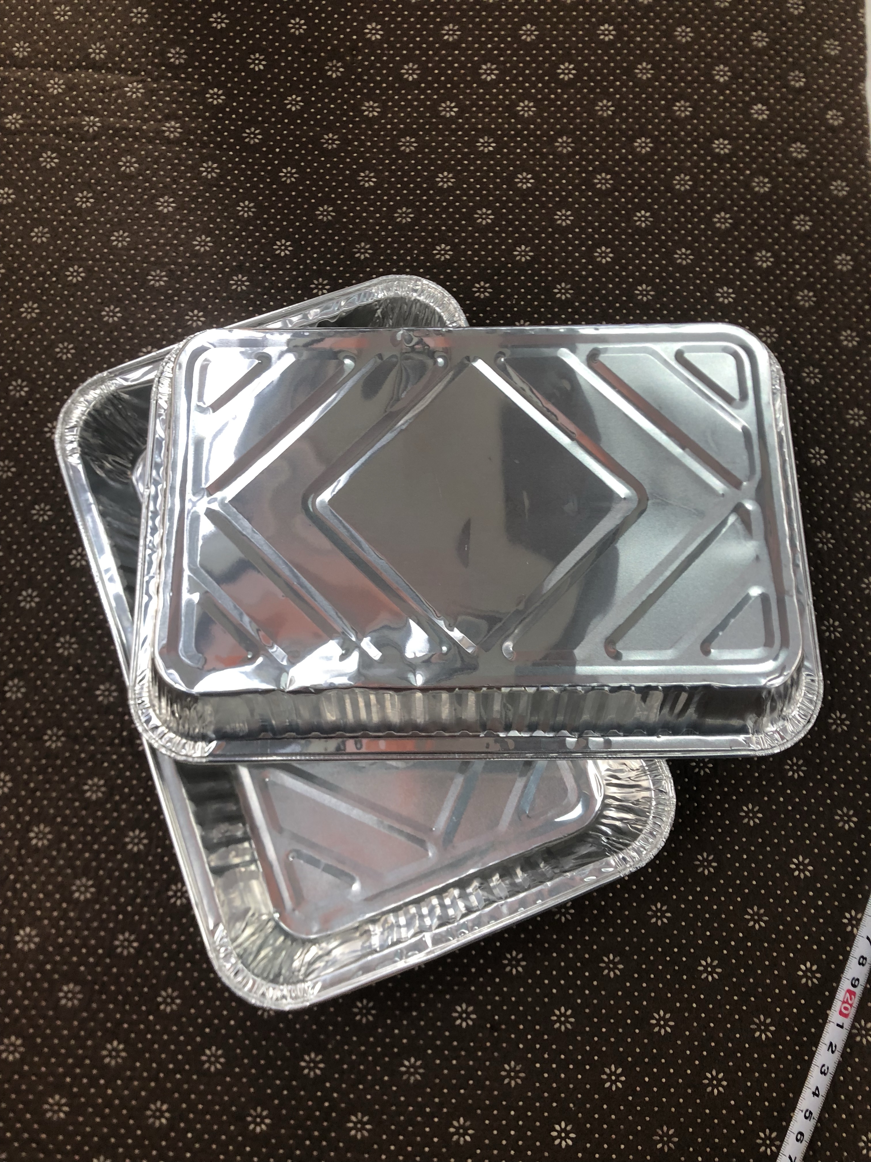 一次性铝箔锡纸烧烤烘焙蛋糕打包餐盒52180详情图3