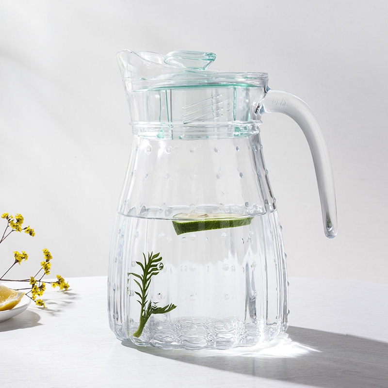 Living Room Creative Cactus Water Cup Set Stackable Home Glass Cup Set Cold Kettle Set 1