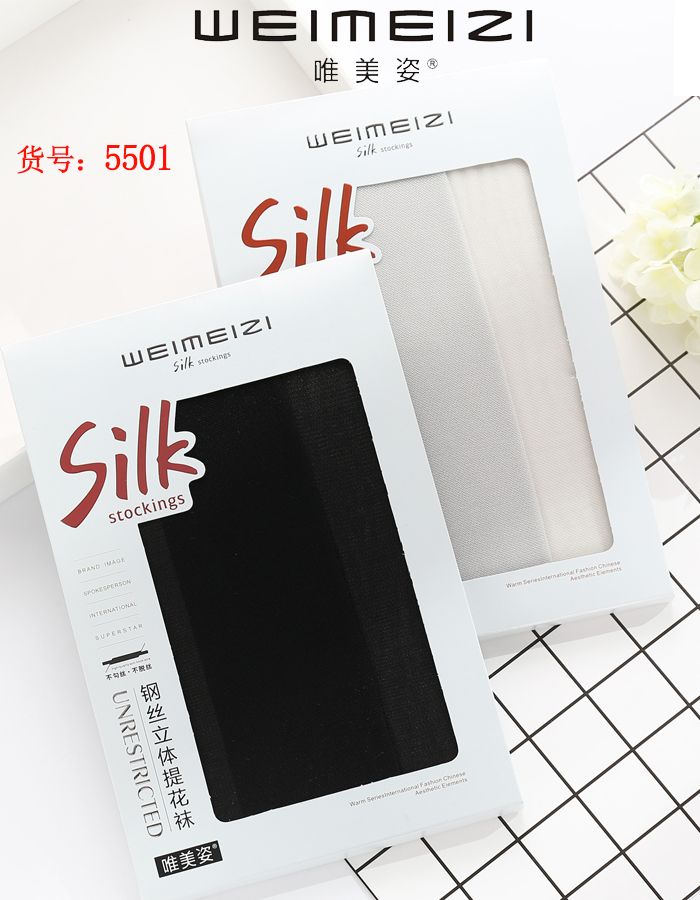 40D wire mesh anti-hook female stockings belly in and buttock raising stockings spring, summer and autumn pantyhose stockings thumbnail