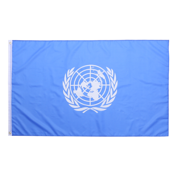 The UN flag 90*150cm