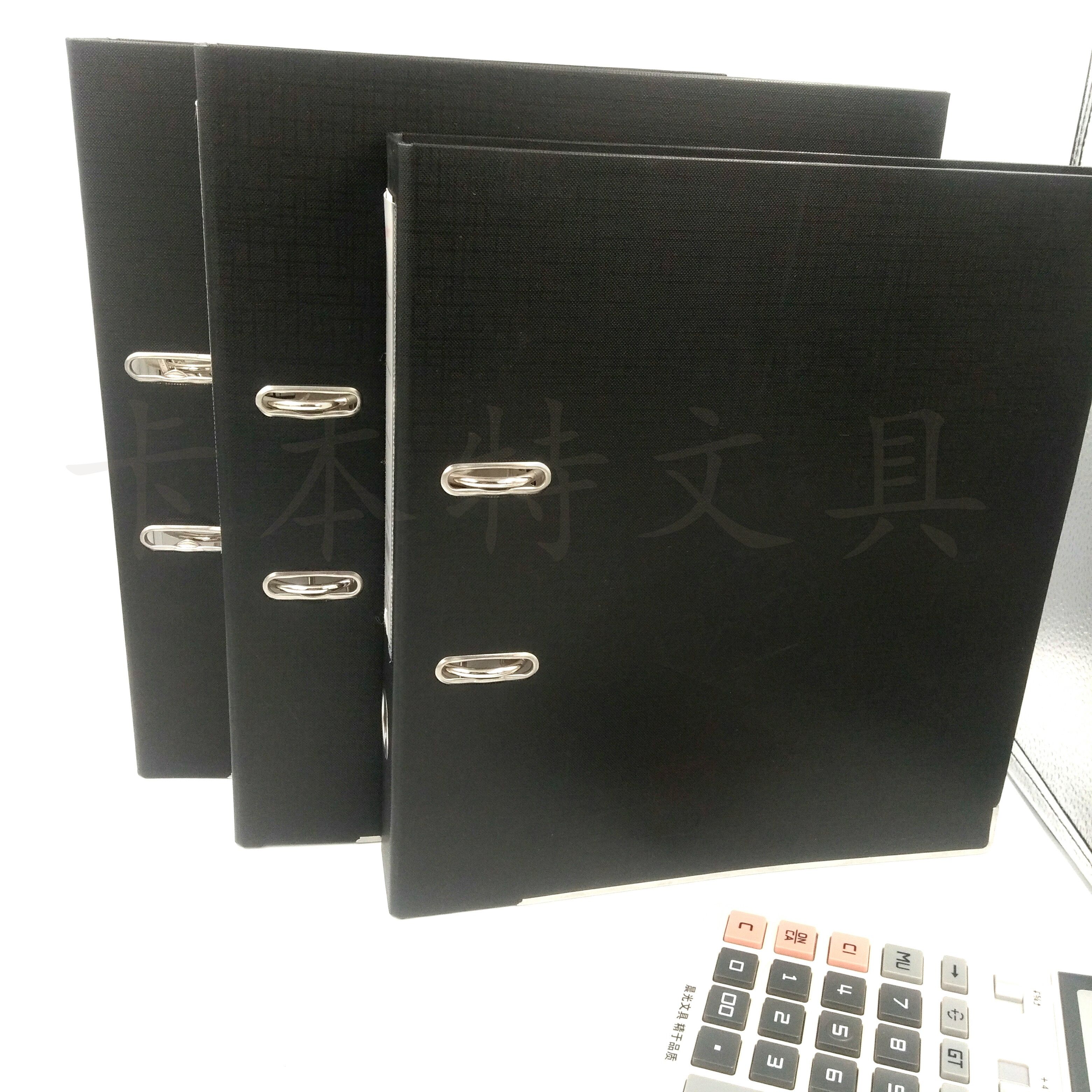 Black office stationery clips, self-produced and self-sold. Factory direct sales of file folders and file folders Application Scenario