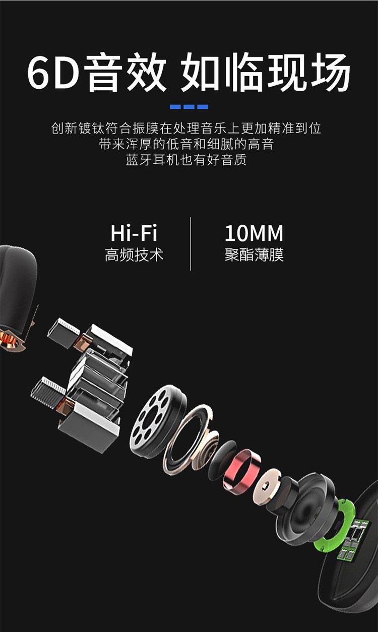 新款L15迷你mini隐形4.1无线运动蓝牙耳机耳塞式详情图4