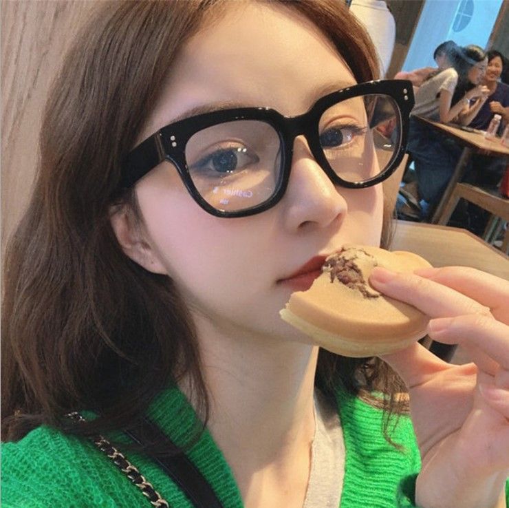 South Korean fashion Midin glasses frame anti-Blue ray series men and women glasses frame blue film flat lens 18014 thumbnail