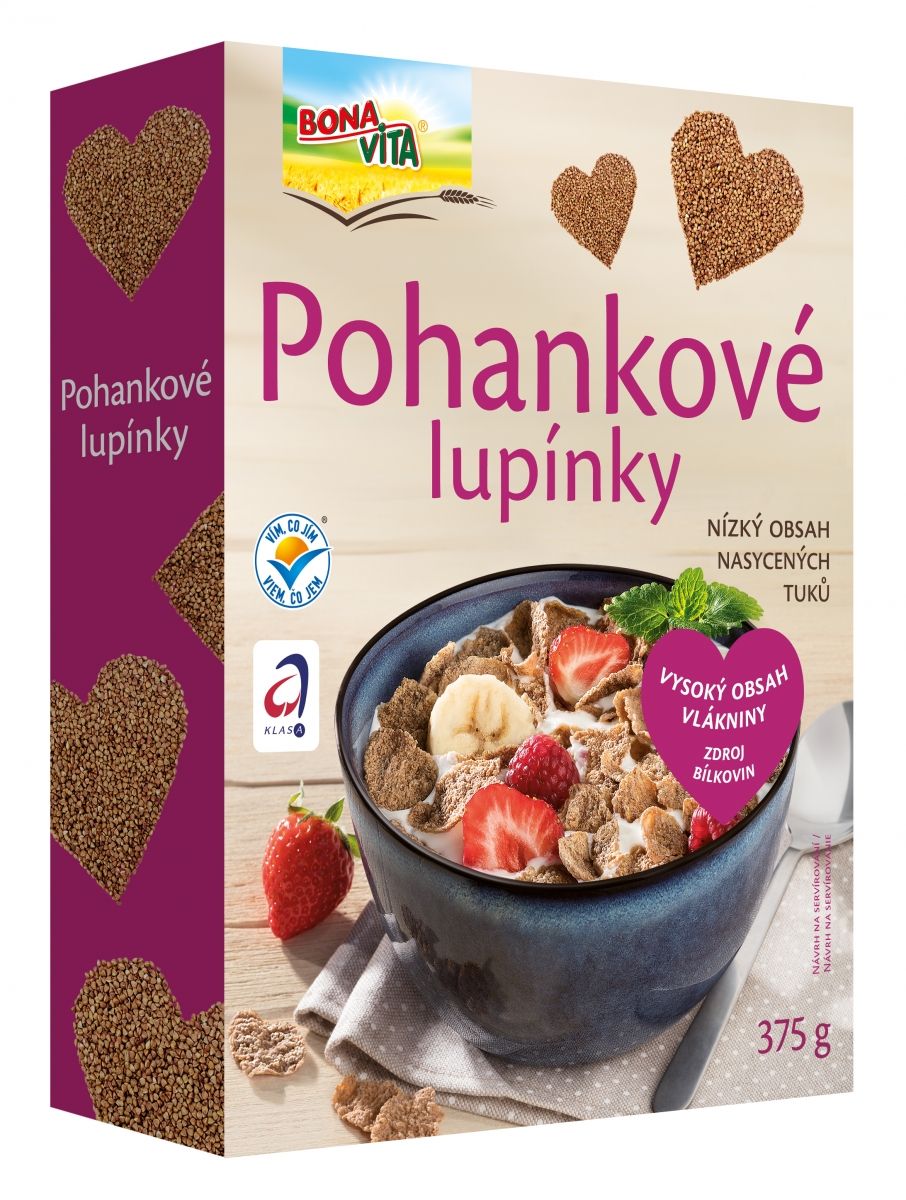 捷克进口波纳维塔BonaVita高级荞麦麦片375g