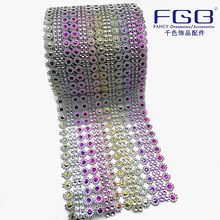Accessories 24 row mesh drill line drill -8+8 small plum blossom colorful thumbnail