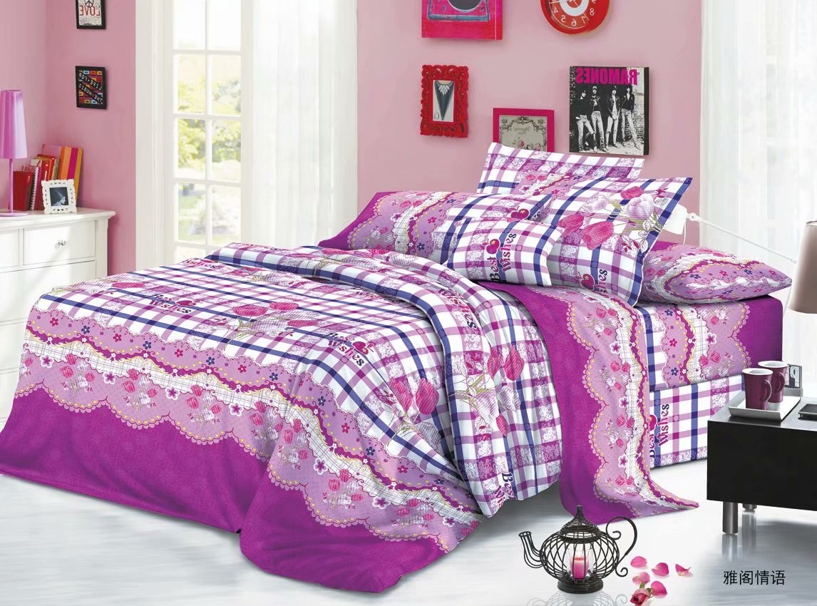 Wedding cotton pillowcases are on sale at the market, temple fair, night market and street stalls. They are cotton pillowcases with zippers detail image 2