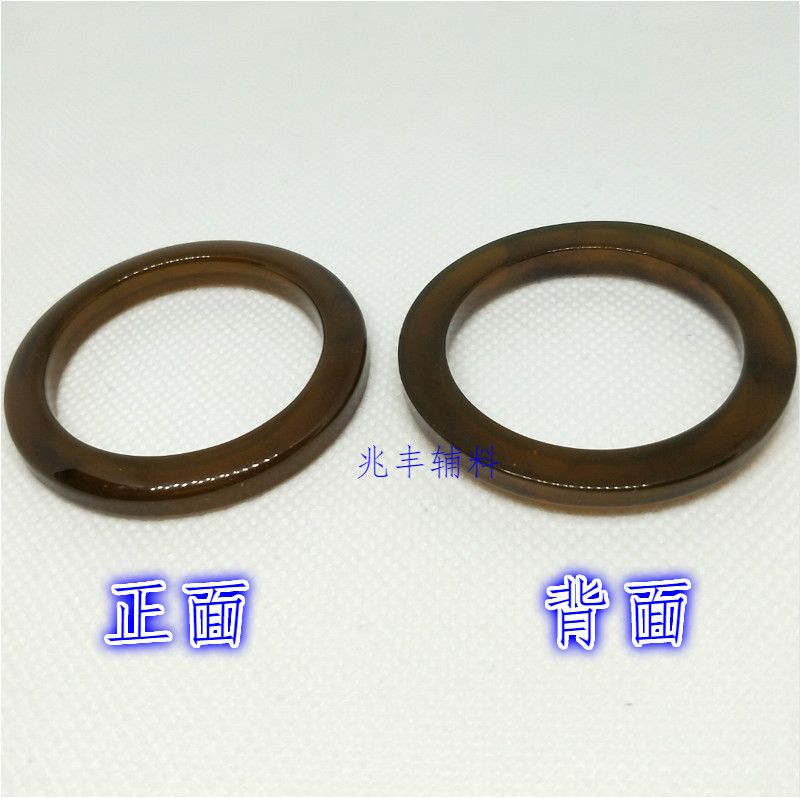 Resin circular pattern plastic belt, buttons, trench coat waist buttons, shoe buttons, accessories, clothes and accessories Specification image