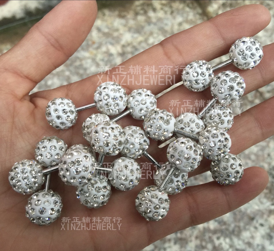 大号双头大小珍珠插针领口别针一字胸针开衫围巾披肩扣女胸针领针详情图3