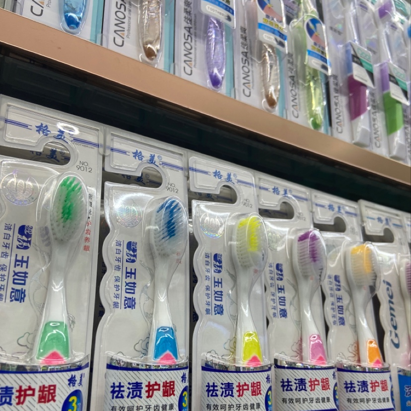 牙刷实物图