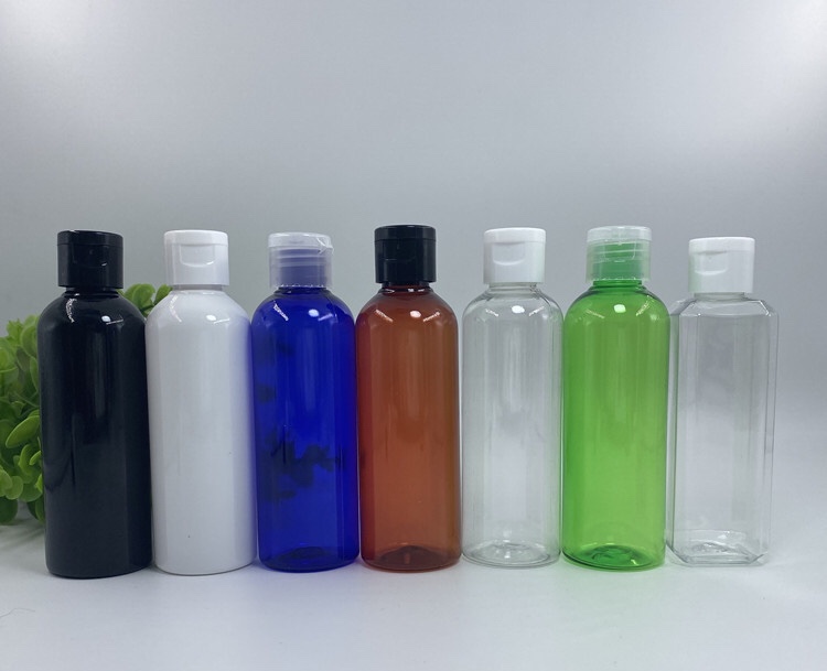 Spot 50mL 60ml 75ml 80ml 100ml clamshell plastic bottle emulsion separation bottle thumbnail