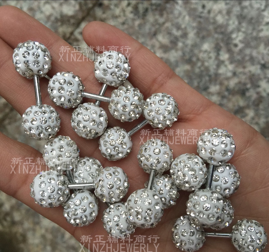 大号双头大小珍珠插针领口别针一字胸针开衫围巾披肩扣女胸针领针详情图1