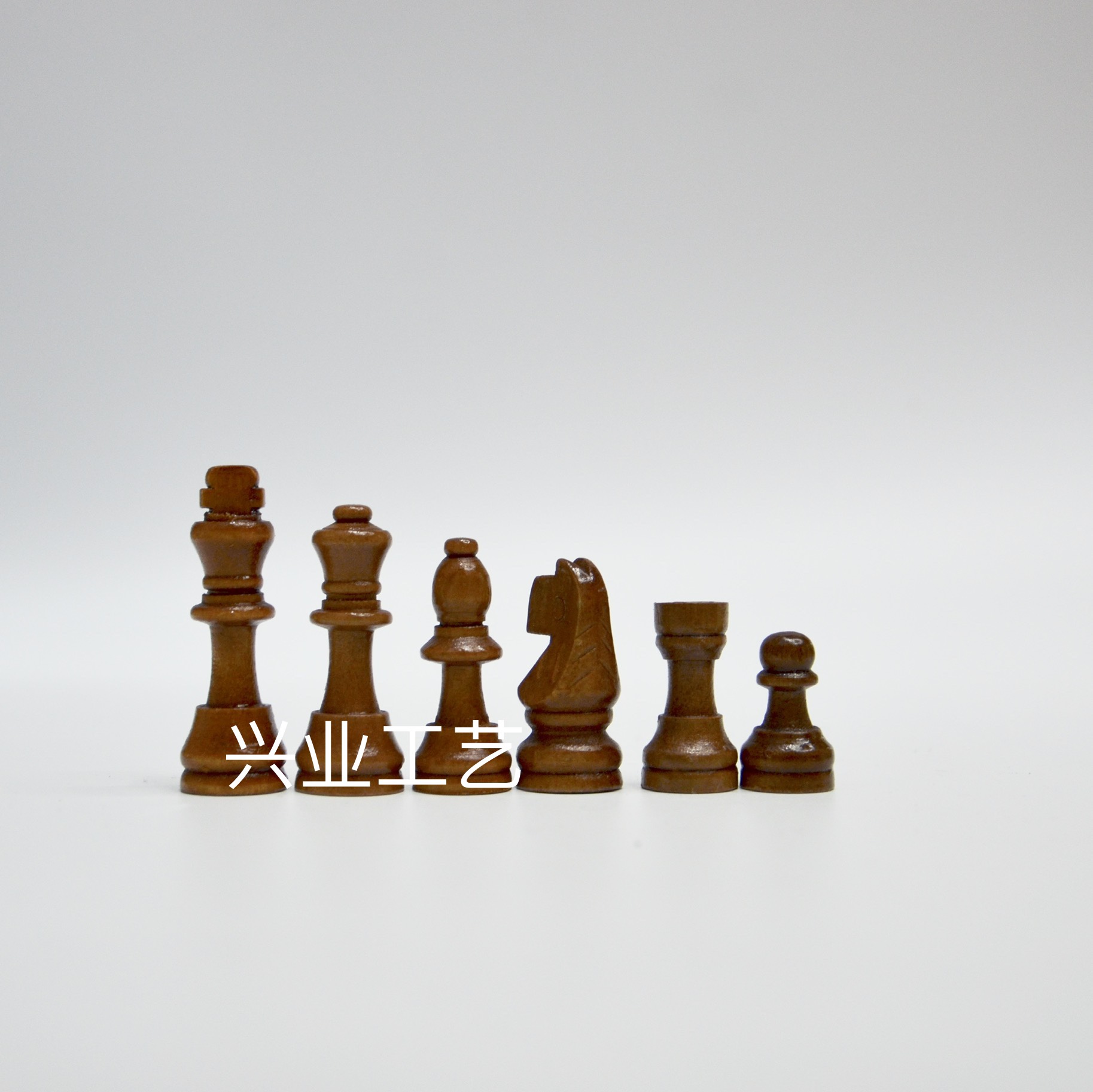 2.2寸 实木国际象棋棋子细节图