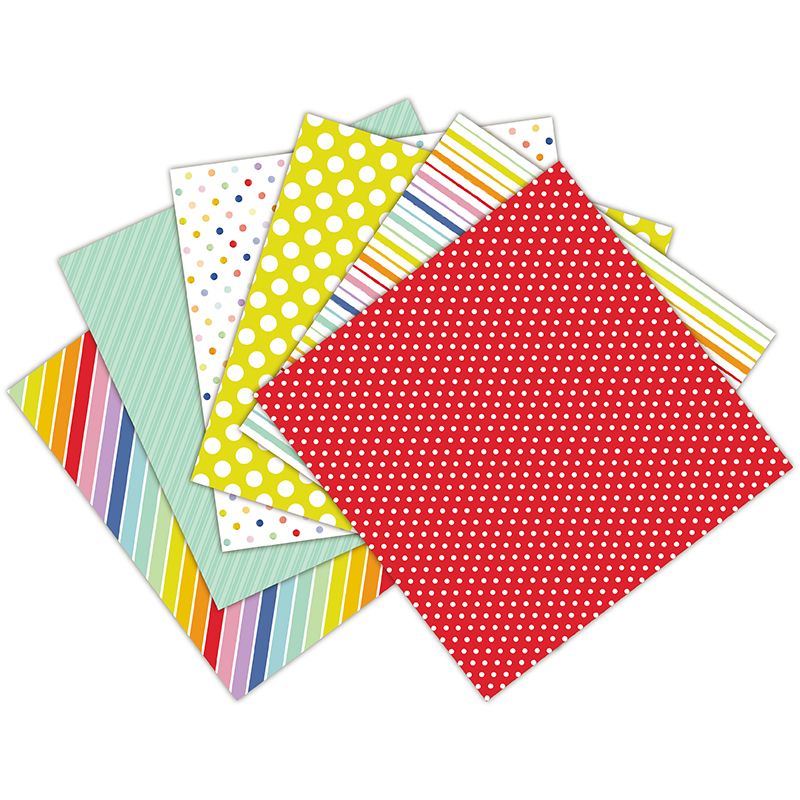 6 inch paper pack - Planners/ Scrapbooks /Cards / Journals / Photo Album DIY decoration  ZYS201101-06 Item Picture