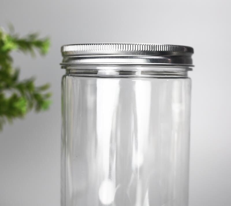 供应塑料瓶 透明食品塑料密封瓶 朔料包装罐饼干罐产品图