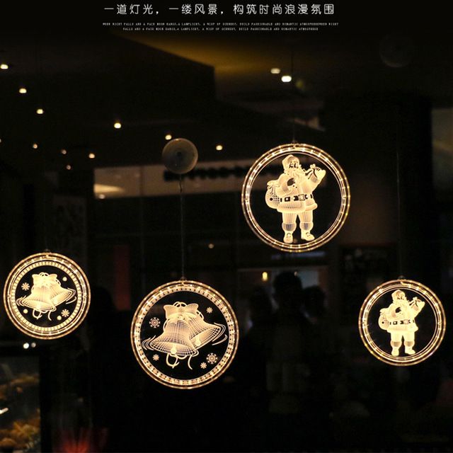 Amazon Cross border LED Christmas lights string of lights interior decorative lights Room decoration INS lights window star lights