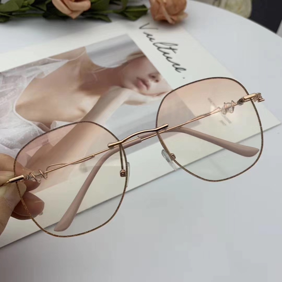 Retro and fashionable sunglasses for women, 2020 new Korean-style sunglasses for women, polarized, UV protection, slimming for big and round faces, blue light protection Specification image