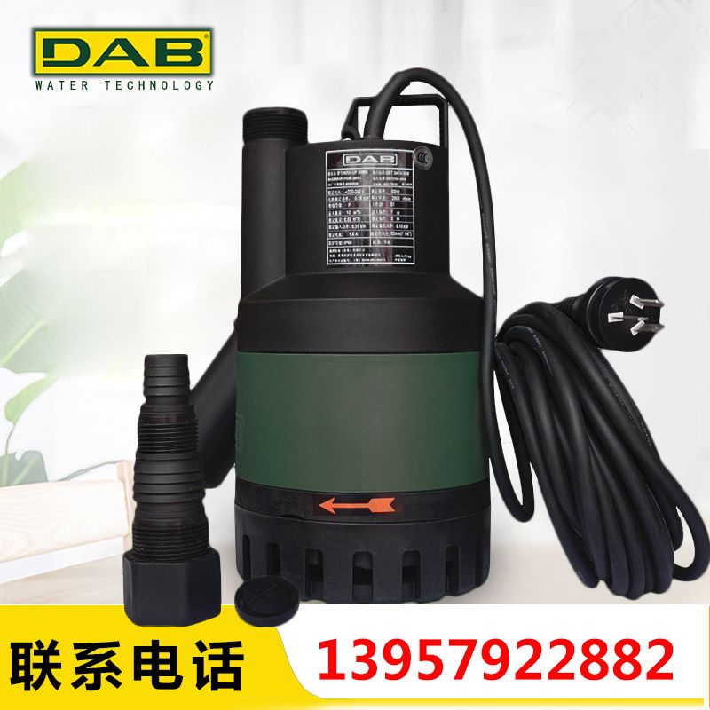 Italy Dab Imported Agricultural Household Engineering Plastics Automatic Small Submersible Pump Sewage Pump Pump Item Picture