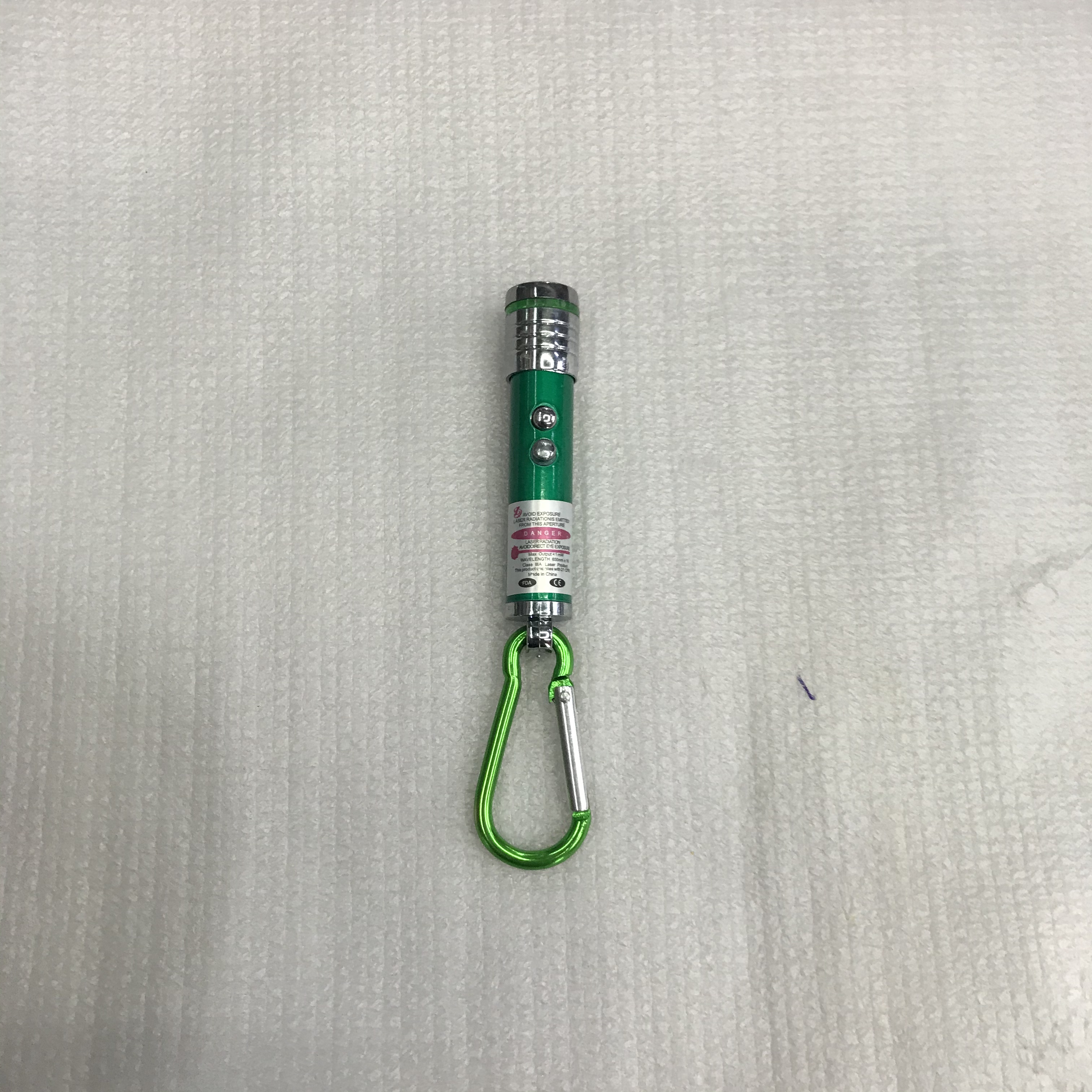 迷你小电筒红外线激光照明钥匙灯登山扣小电子灯教学激光逗猫棒详情图8