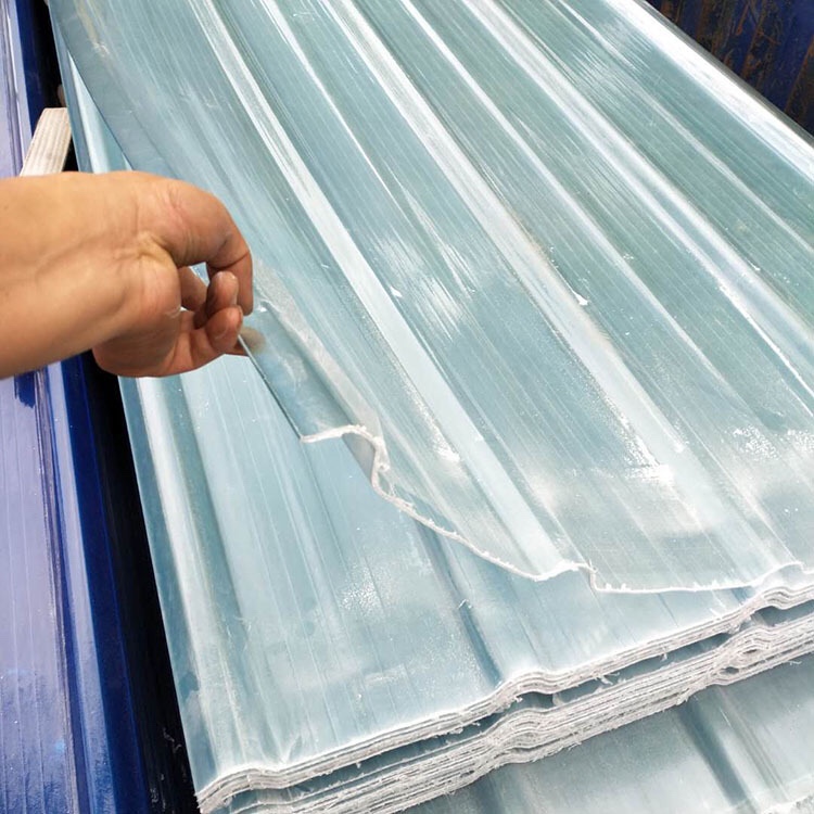 Transparent mining plate uv - resistant trapezoidal shingle solar panels greenhouse greenhouse plastic transmittal tiles thumbnail