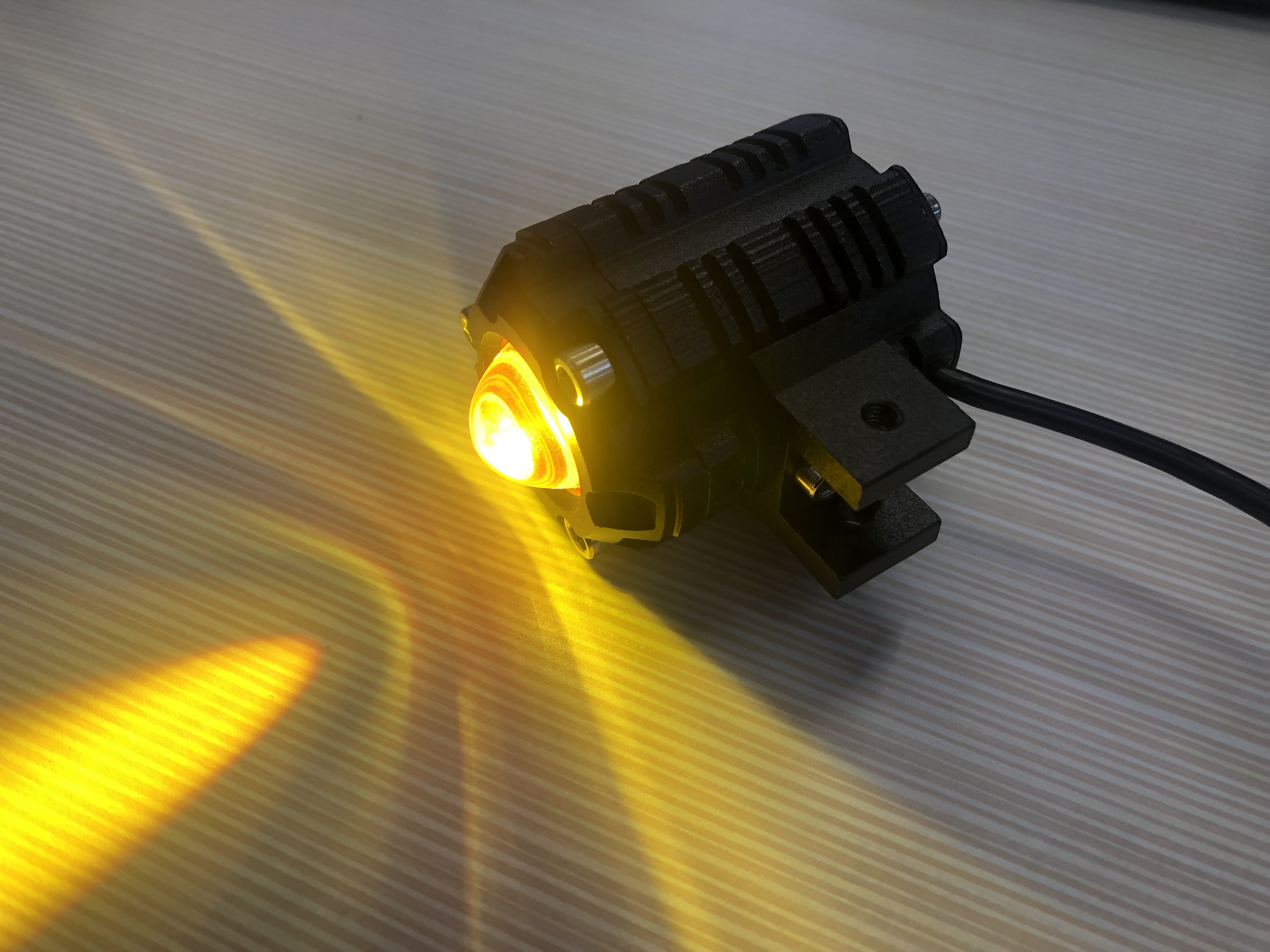 Motorcycle LED laser spotlights, ultra-bright led headlights, white and yellow light, street lamps, strong high beams, external waterproof and corrosion-resistant lens spotlights, electric vehicle and car anti-fog lights, motorcycle accessories Application Scenario