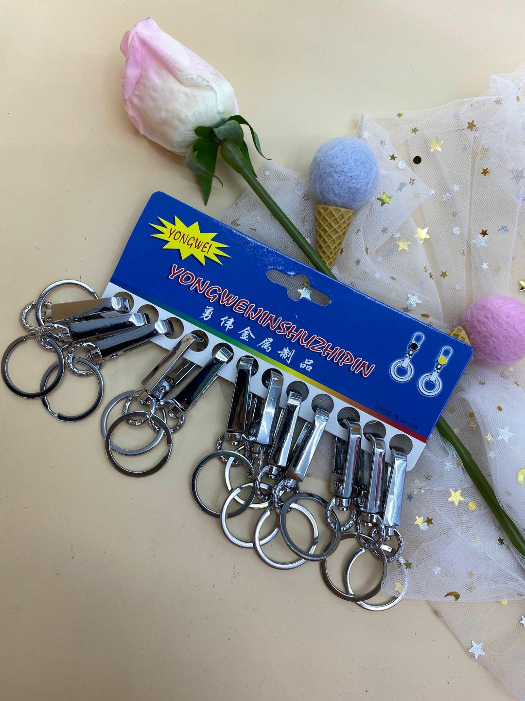 Key chain Metal key chain double ring key manufacturers direct key chain thumbnail