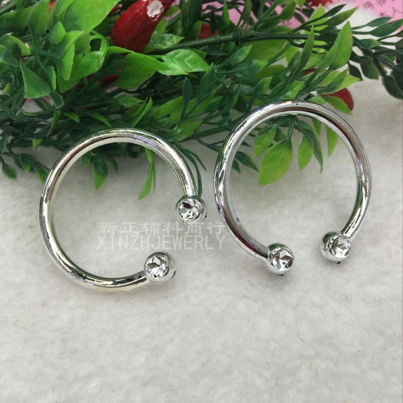 塑料日字扣U型塑料环三档扣手足情趣内衣泳装口子装饰扣头现货