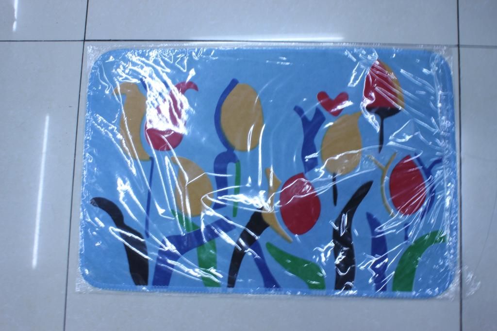 Cartoon printed carpet, indoor carpet, super fine silk, thumbnail