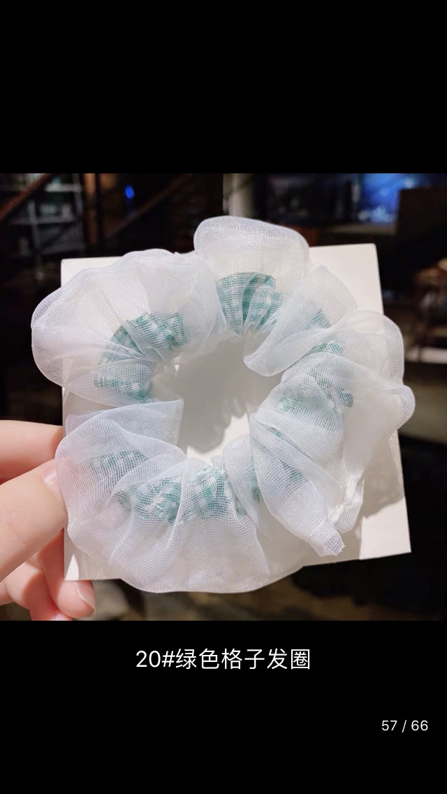 Fabric hair accessories Application Scenario