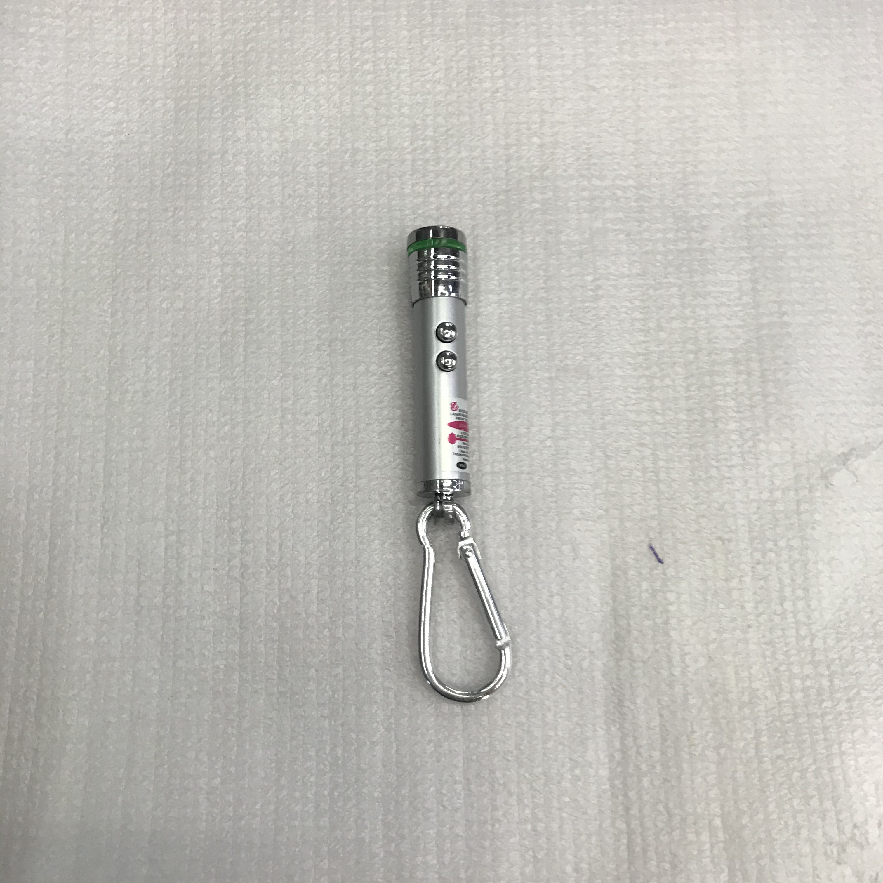 迷你小电筒红外线激光照明钥匙灯登山扣小电子灯教学激光逗猫棒详情图10