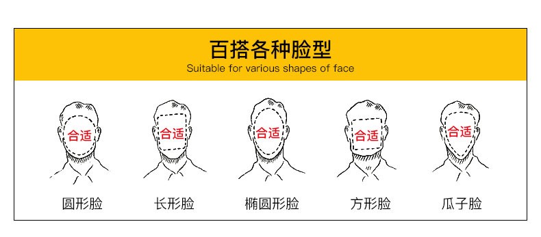 时尚潮流太阳镜 镜彩一夏 男女同款百搭详情图5