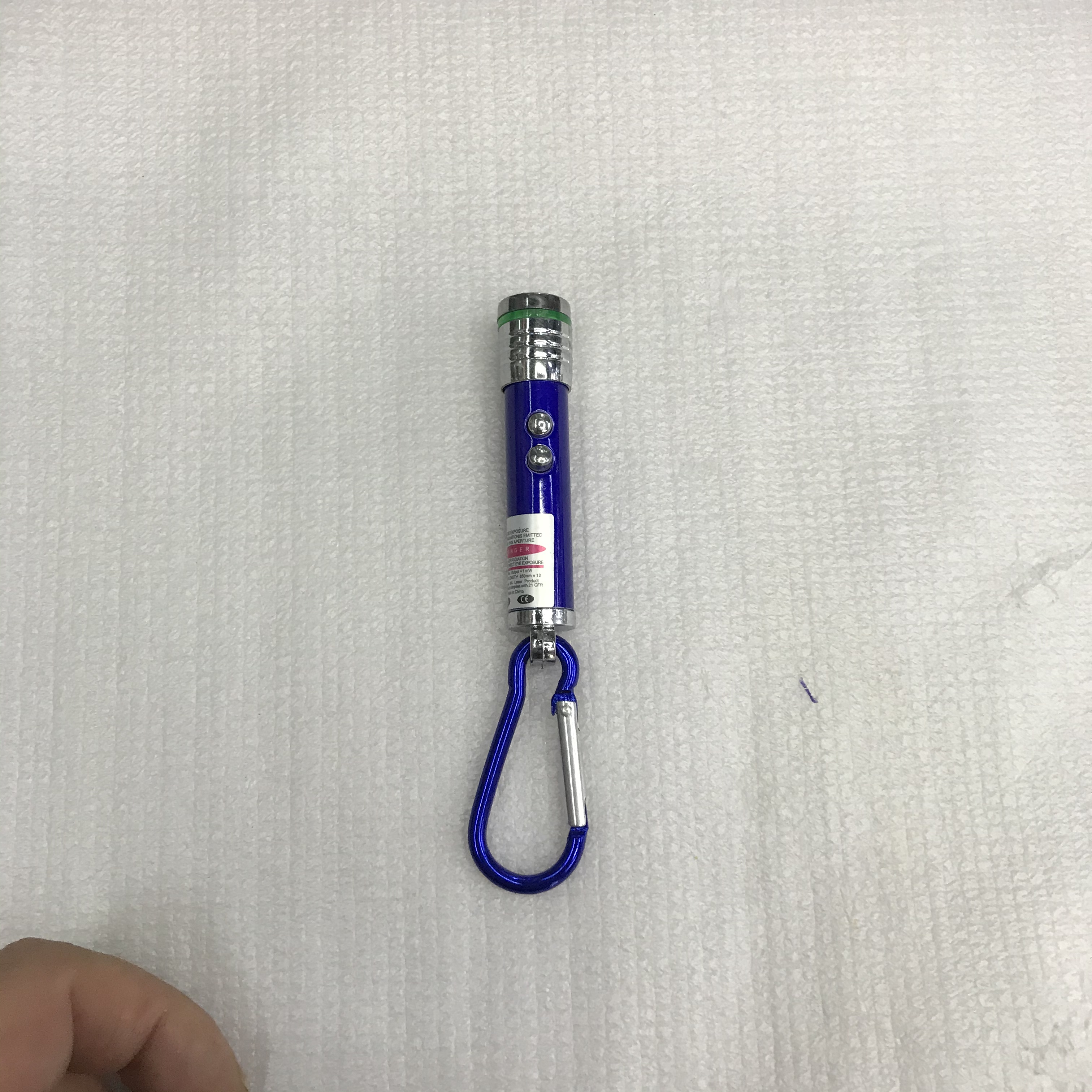 迷你小电筒红外线激光照明钥匙灯登山扣小电子灯教学激光逗猫棒详情图9