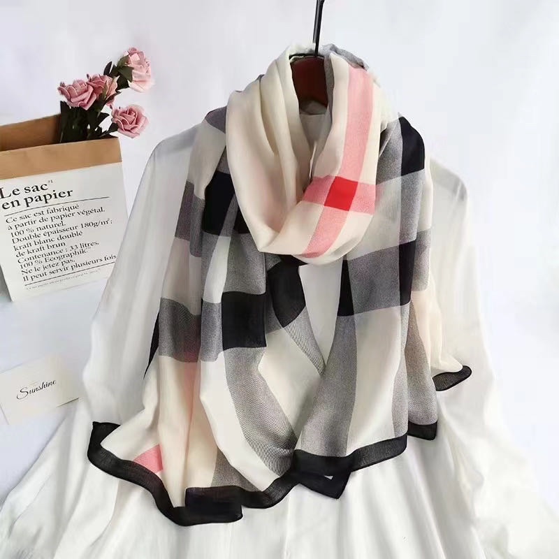 Plaid Scarf Specification drawing