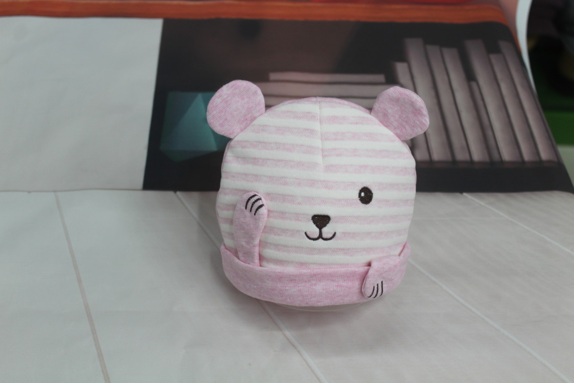 Cotton Striped Bear Hat For Babies Application Scenario