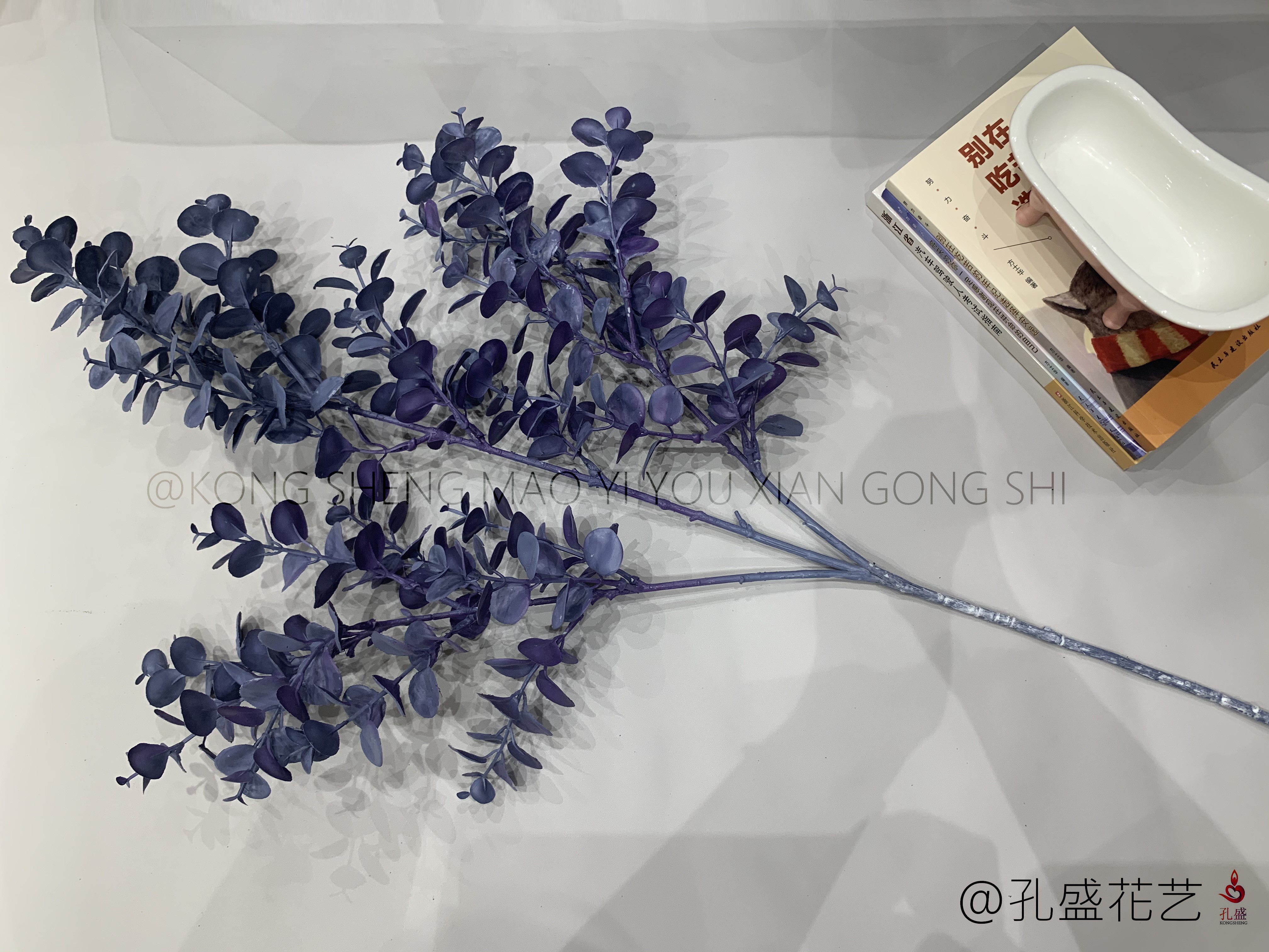 Eucalyptus artificial flowers and artificial plants pic 8