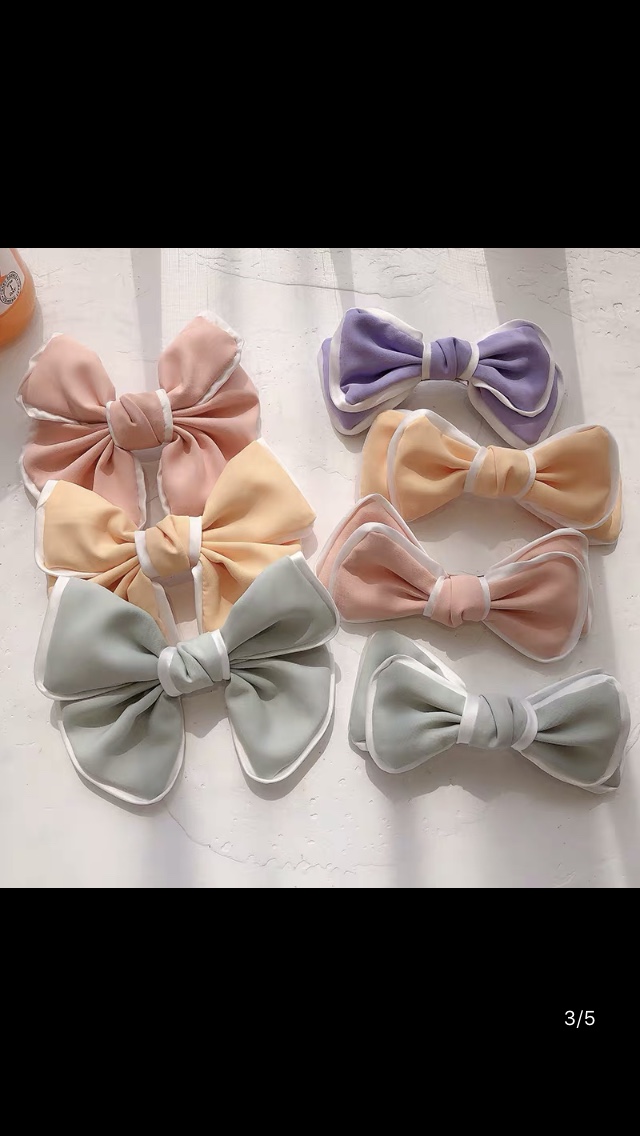 Edge fabric hair accessory details Picture